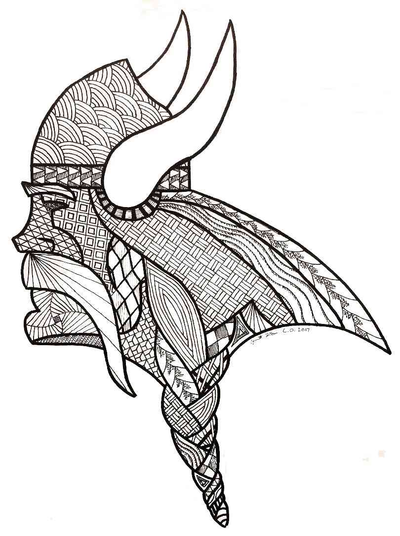 Viking Coloring Pages For Adults Coloring Pages