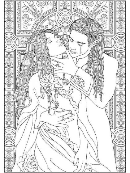 Woman coloring pages for Adults | Free Download and Print