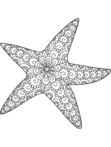 starfish-coloring-pages-for-adults